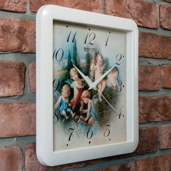 Часы настенные П-А7-327 Ангелы в Уяре - uyar.mebel54.com | фото