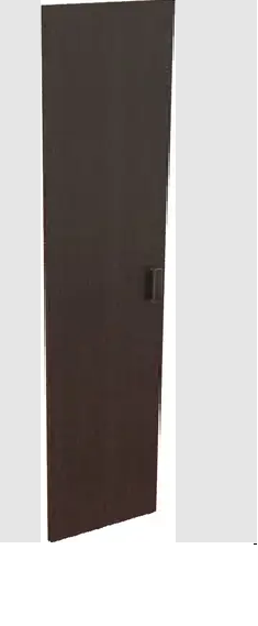 Дверь из ЛДСП к узкому стеллажу К-975. Ф Венге в Уяре - uyar.mebel54.com | фото