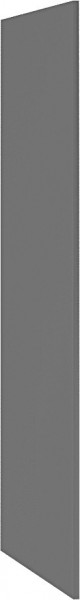 Фасад торцевой верхний Олива глянец ТПВ пенал (Белый глянец/высота 2336 мм) в Уяре - uyar.mebel54.com | фото