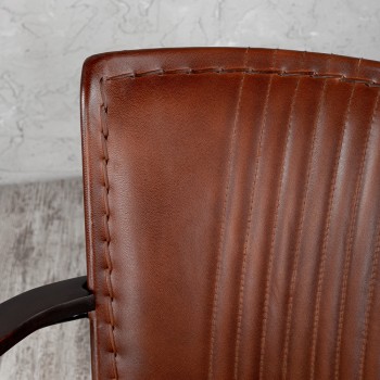 Кресло кожаное Джой в Уяре - uyar.mebel54.com | фото