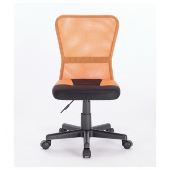 Кресло компактное BRABIX Smart MG-313 (черный, оранжевый) в Уяре - uyar.mebel54.com | фото