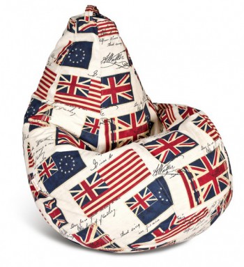 Кресло-мешок Британский Флаг в Уяре - uyar.mebel54.com | фото