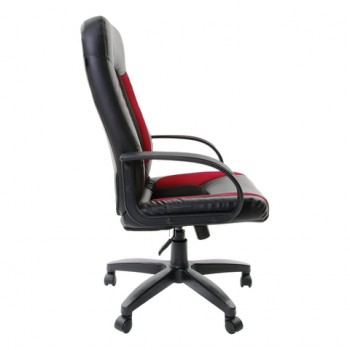 Кресло офисное BRABIX Strike EX-525 (черно-красный) в Уяре - uyar.mebel54.com | фото