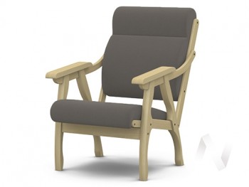 Кресло Вега-10 (бесцветный лак/ULTRA STONE) в Уяре - uyar.mebel54.com | фото