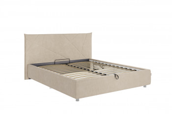 Кровать 1,6 Квест с подъемным механизмом (Топаз велюр) купить в Уяре - uyar.mebel54.com | фото