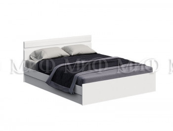 Кровать Нэнси New 1,4м (Белый/белый глянец) в Уяре - uyar.mebel54.com | фото