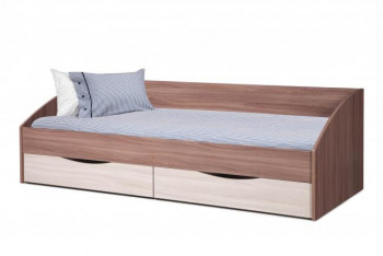 Кровать одинарная "Фея-3" (симметричная) в Уяре - uyar.mebel54.com | фото