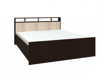 Кровать Саломея 1600 Венге/Лоредо в Уяре - uyar.mebel54.com | фото
