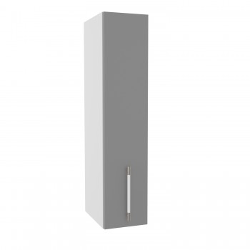 Лофт ВП 200 шкаф верхний высокий (Штукатурка белая/корпус Серый) в Уяре - uyar.mebel54.com | фото