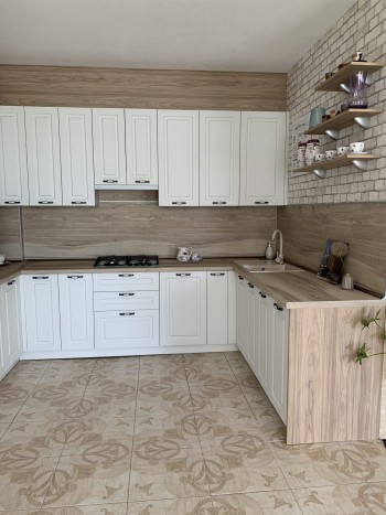 Модульная кухня Капри 1,6 м (Камень темный/Серый) в Уяре - uyar.mebel54.com | фото