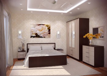 Модульная спальня Фиеста в Уяре - uyar.mebel54.com | фото