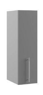 Монца П 200 шкаф верхний (Мрамор Арктик/корпус Серый) в Уяре - uyar.mebel54.com | фото