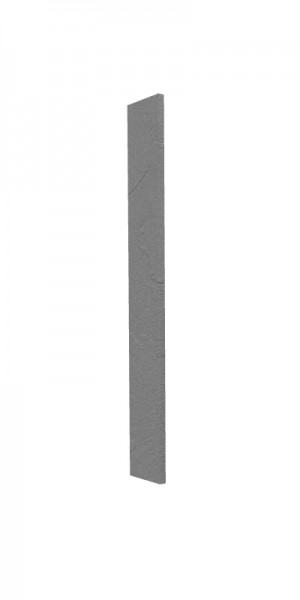 Панель торцевая (для шкафа верхнего торцевого высокого) ВПТ 400 Лофт (Штукатурка серая) в Уяре - uyar.mebel54.com | фото