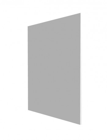 Панель торцевая С Ройс (для шкафов нижних) Белый софт в Уяре - uyar.mebel54.com | фото