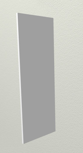 Панель торцевая ВП Ройс (для шкафа верхнего высокого) Черника софт в Уяре - uyar.mebel54.com | фото