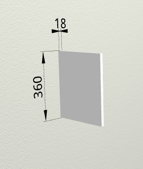 Панель ТПГ55 (для верхних горизонтальных глубоких шкафов) Агат в Уяре - uyar.mebel54.com | фото
