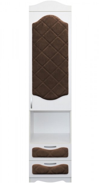 Пенал с ящиками серии Иллюзия 08 Шоколад в Уяре - uyar.mebel54.com | фото