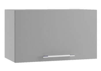 Ройс ПГ 600 Шкаф верхний горизонтальный (Графит софт/корпус Серый) в Уяре - uyar.mebel54.com | фото