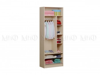 Шкаф 2-х створчатый Fashion-1 Вега (Белый/Розовый) в Уяре - uyar.mebel54.com | фото