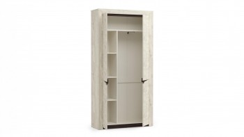 Шкаф для одежды 33.18 Лючия бетон в Уяре - uyar.mebel54.com | фото