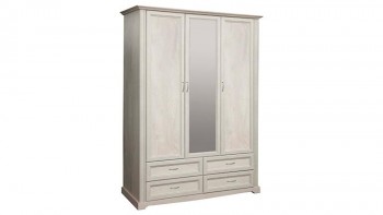 Шкаф для одежды "Сохо" (бетон пайн белый/4 ящика/1532) в Уяре - uyar.mebel54.com | фото