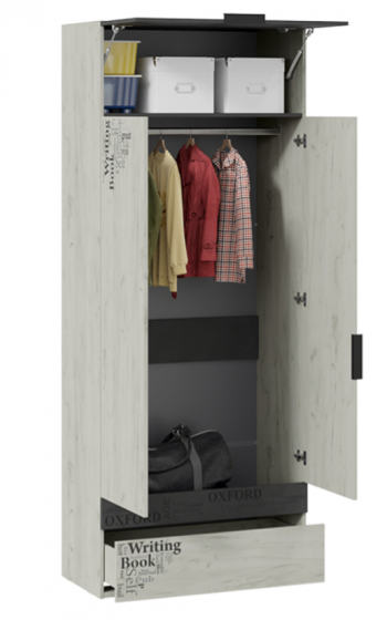 Шкаф комбинированный для одежды «Оксфорд-2» в Уяре - uyar.mebel54.com | фото