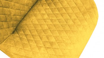 Стул «Оливер» К1С Черный муар/Микровелюр Wellmart Yellow в Уяре - uyar.mebel54.com | фото