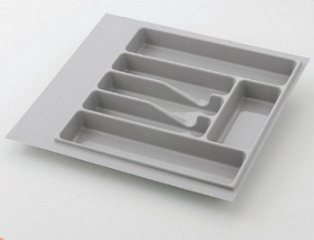 Вкладыш для кухонных принадлежностей, серый, Volpato 300 мм в Уяре - uyar.mebel54.com | фото