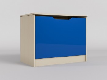 Ящик для игрушек Скай люкс (Синий/корпус Клен) в Уяре - uyar.mebel54.com | фото